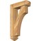 Ekena Millwork Westlake Arts and Crafts Rough Sawn Bracket w/ Offset Brace, Western Red Cedar, 6"W x 20"D x 32"H BKT0604X20X32WTL03RWR - alternate 1